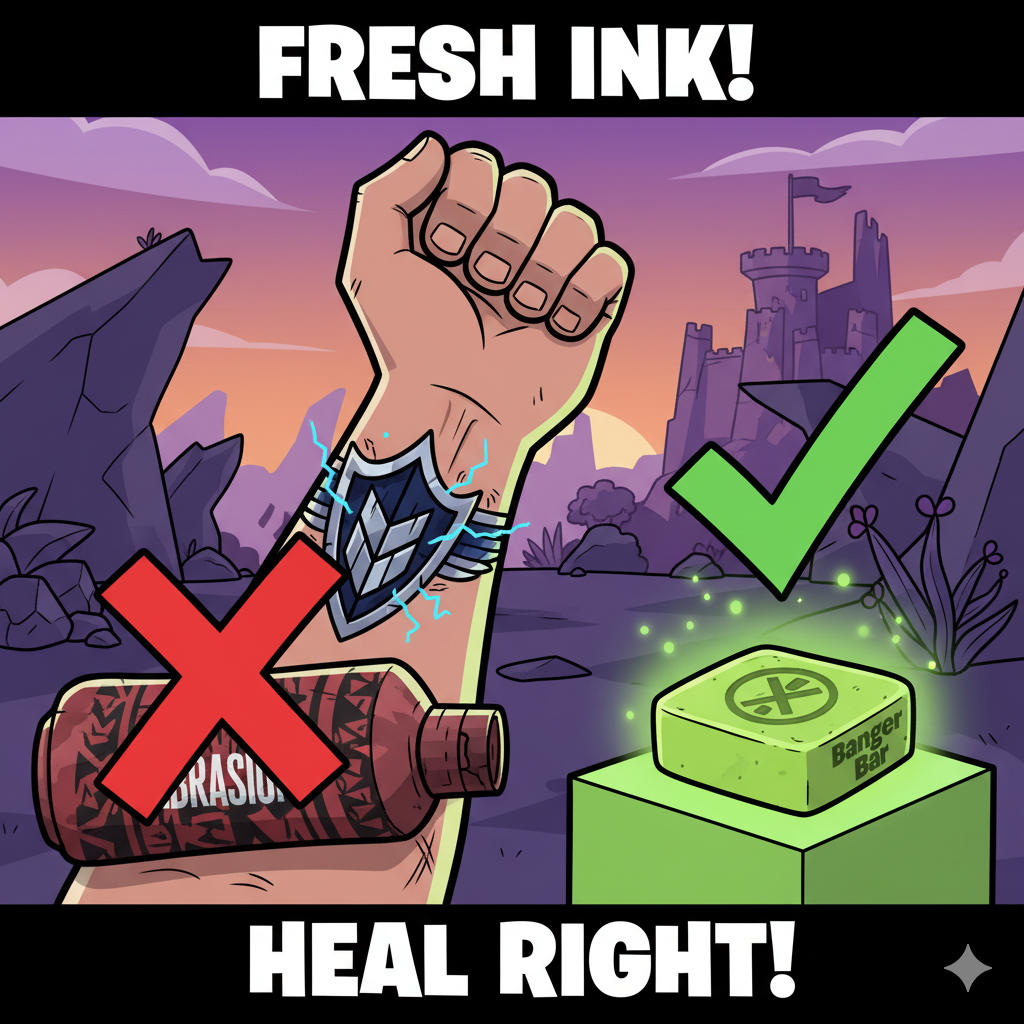 Can You Use Regular Body Wash on a Tattoo?