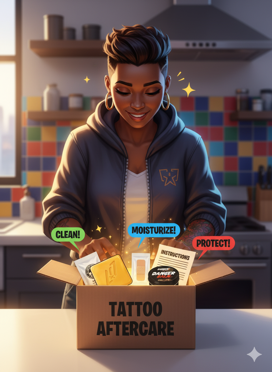 What Should Be in a Tattoo Aftercare Kit?