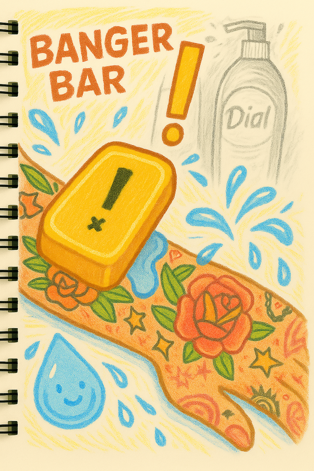 Can I Use Regular Soap Like Dove or Dial on My Tattoo?