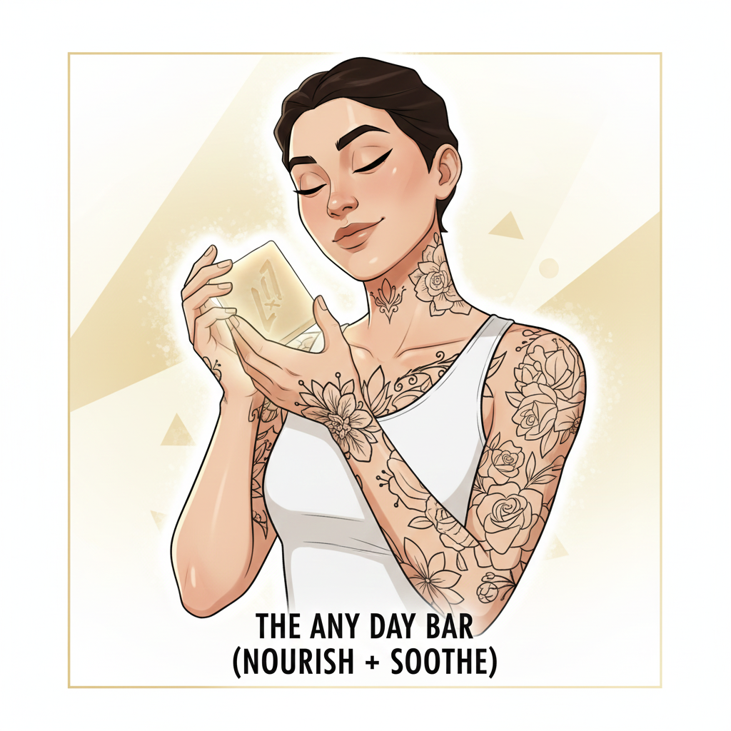 Natural Tattoo Care: Why Sensitive Skin Deserves Better Aftercare.