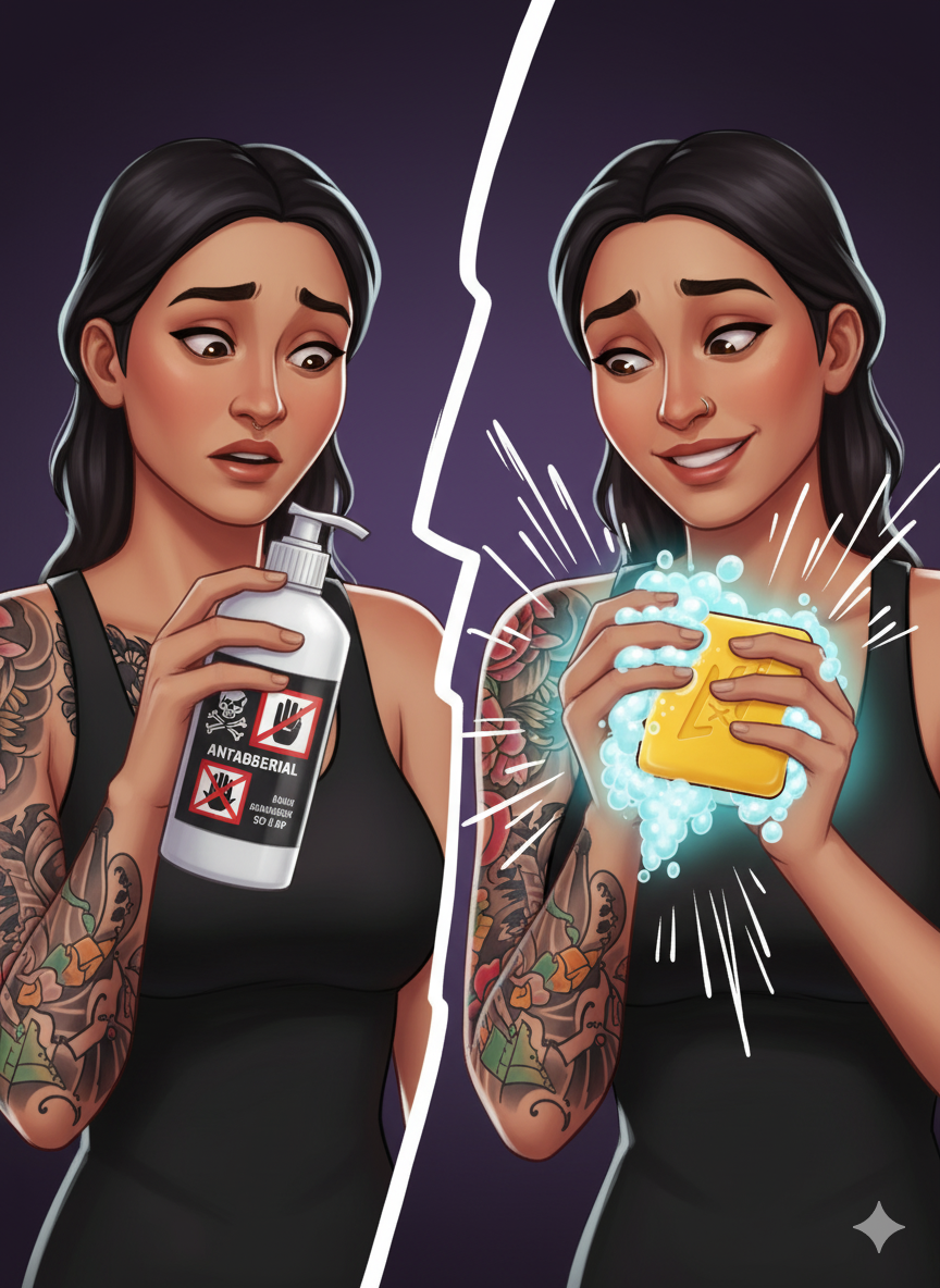Best Soap for New Tattoos: What to Avoid and What to Use