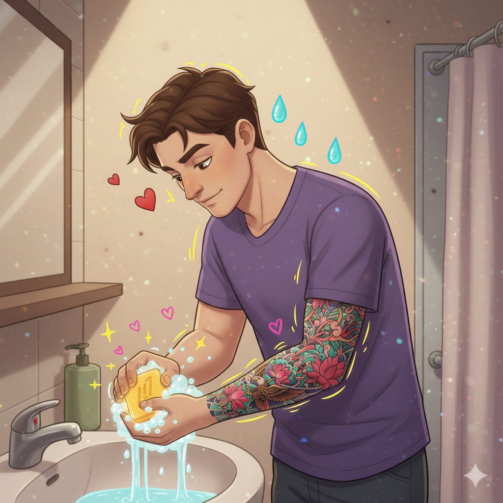 Best Soap for Large Tattoos and Full Sleeves