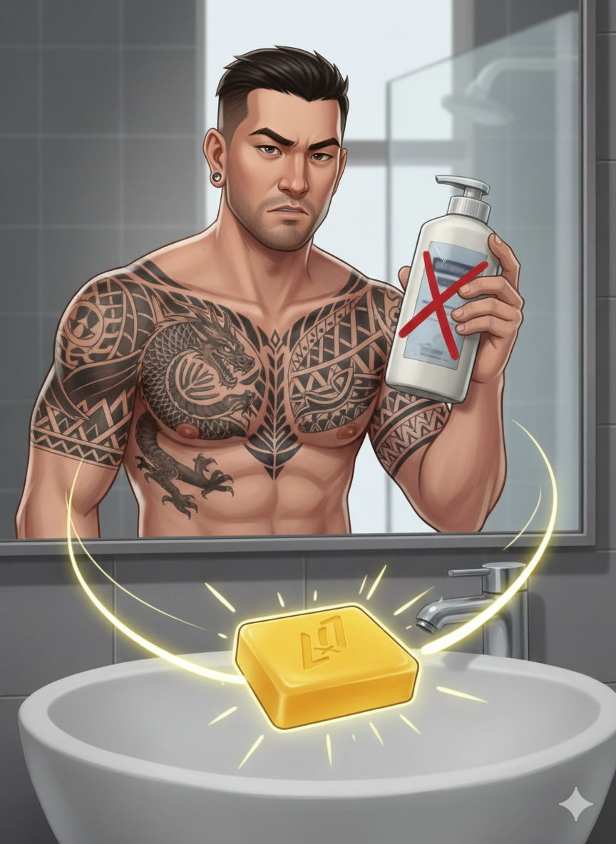 Can You Use Regular Body Wash on a New Tattoo?