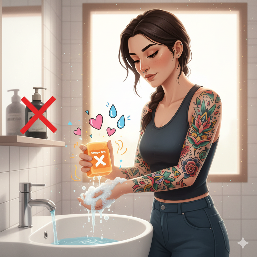 Best Soap for Itchy Tattoos During Healing