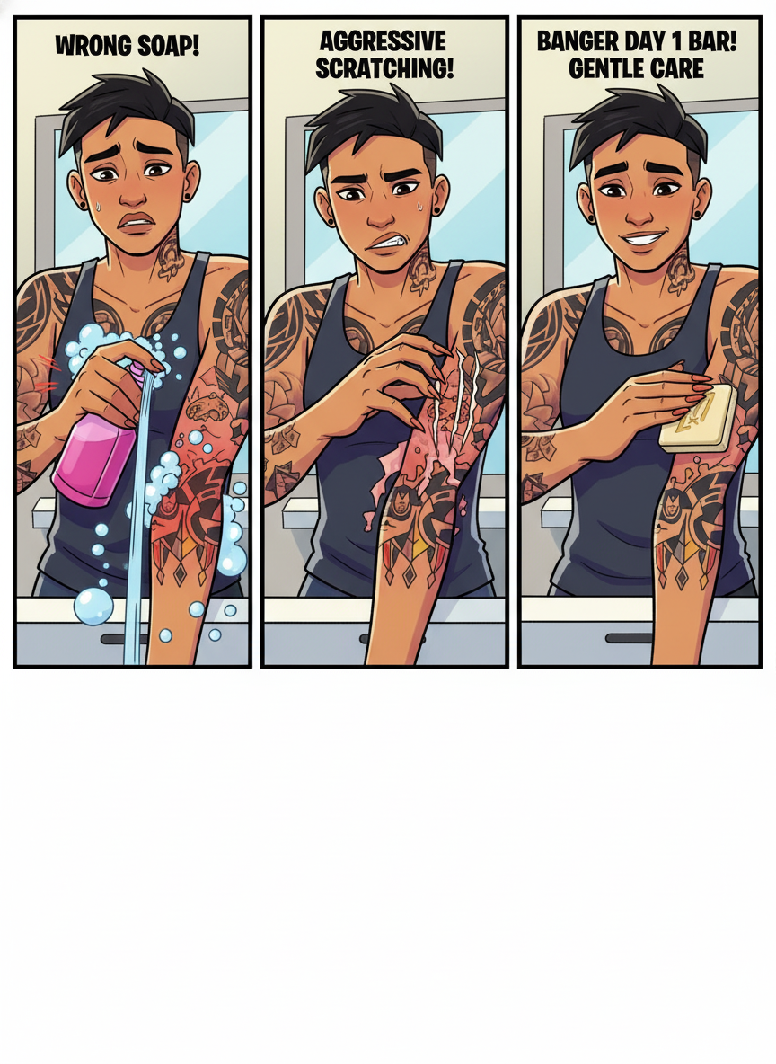 5 Common Tattoo Aftercare Mistakes That Can Ruin Your New Ink