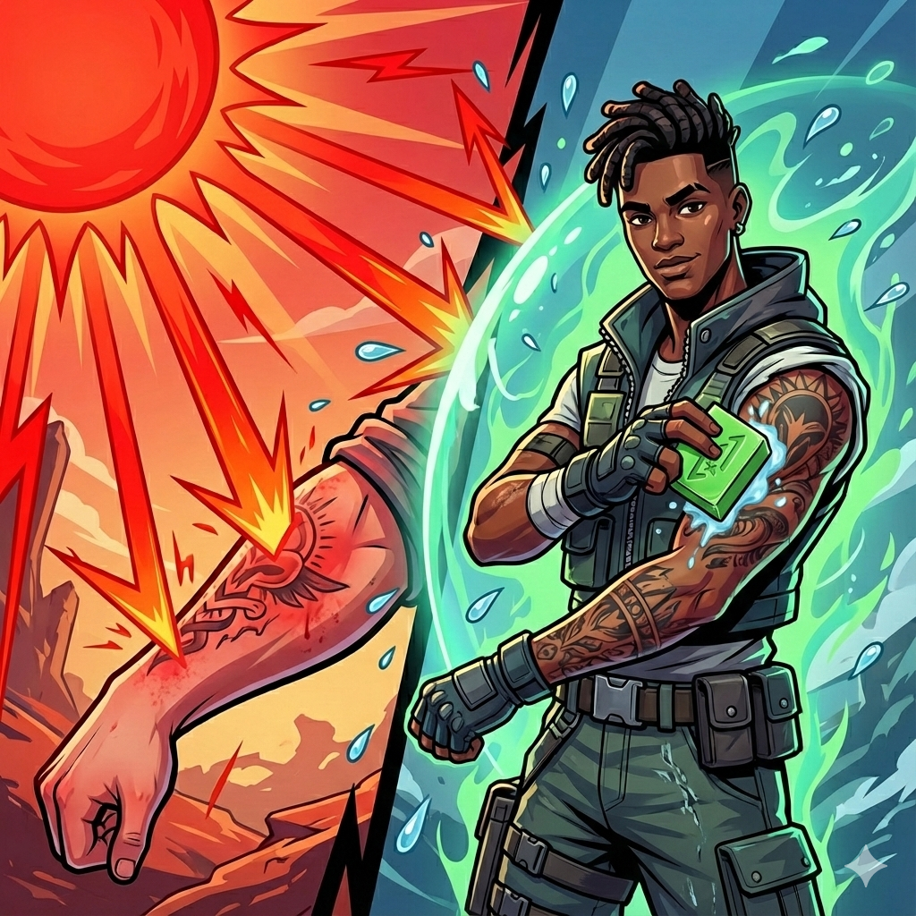 The Sun, The Water, The Fade: Protecting Your Ink When Life Happens