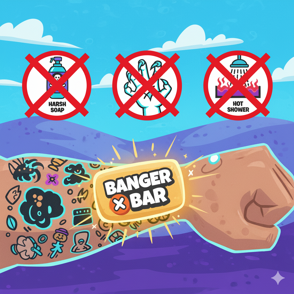 Tattoo Aftercare Mistakes to Avoid