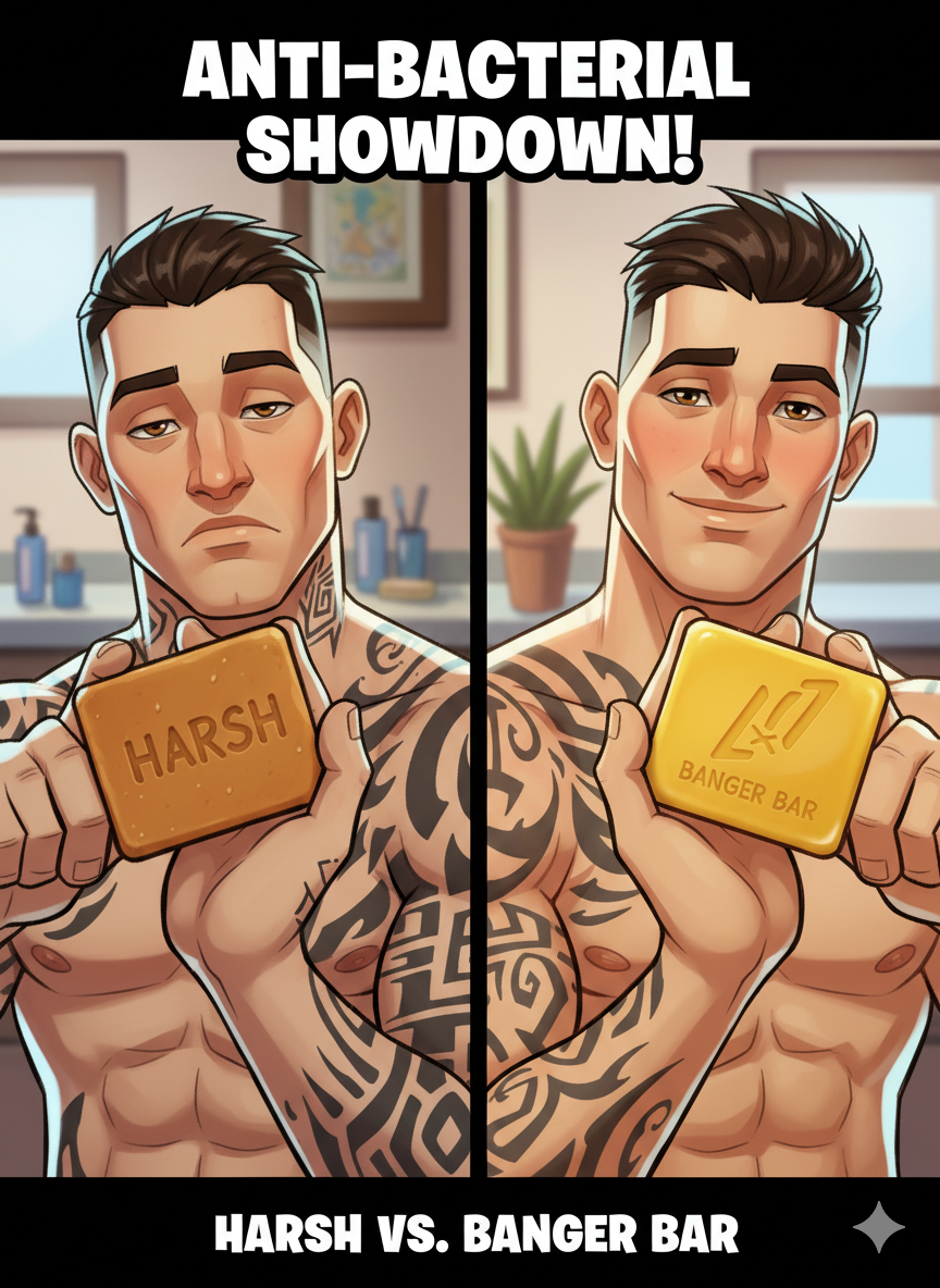 The Truth About Antibacterial Soap and New Tattoos