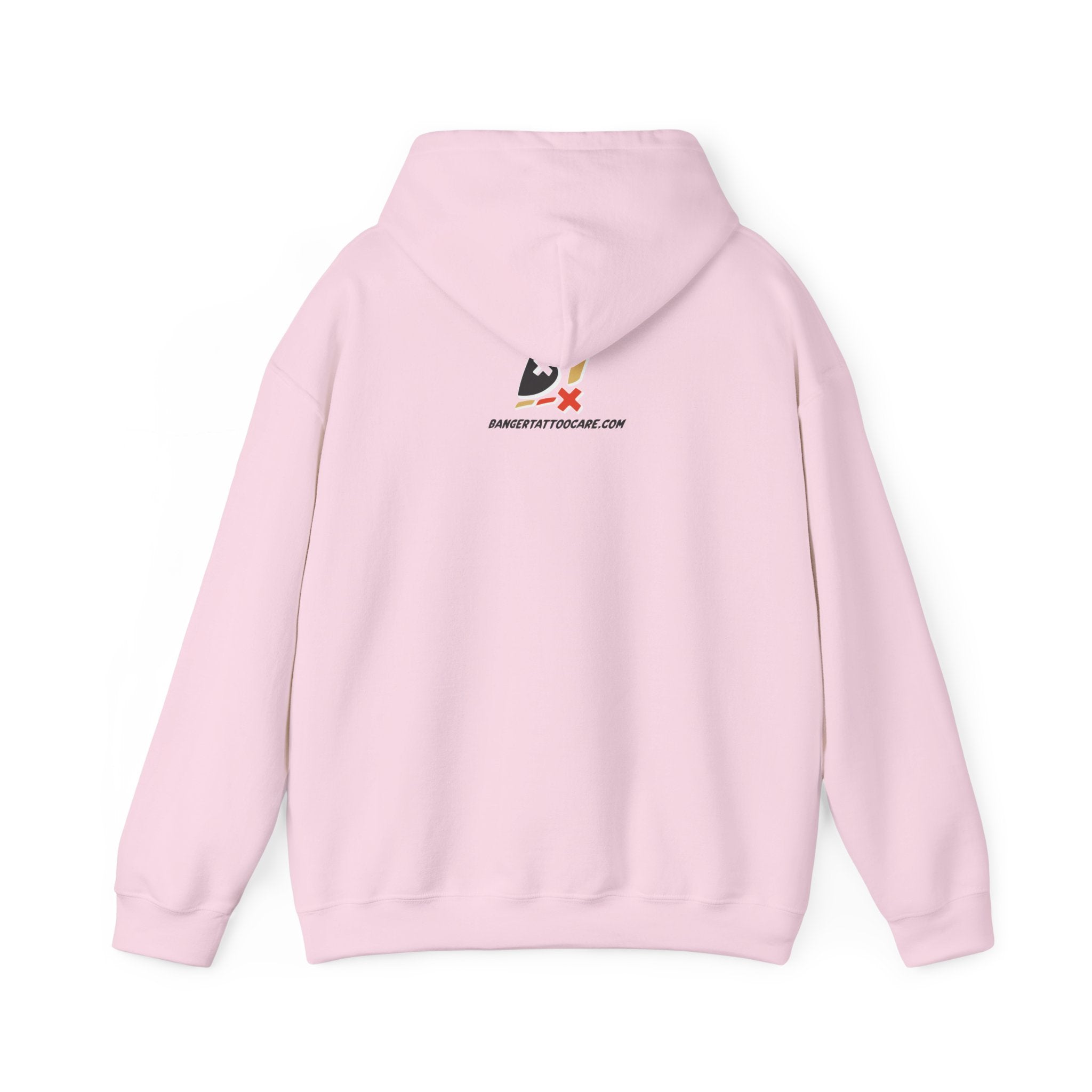 Banger Tattoo Care Logo Pullover (Pink | White)