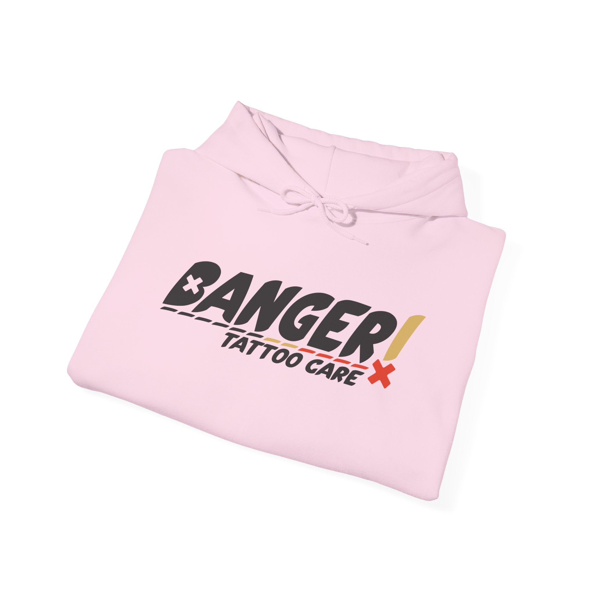Banger Tattoo Care Logo Pullover (Pink | White)