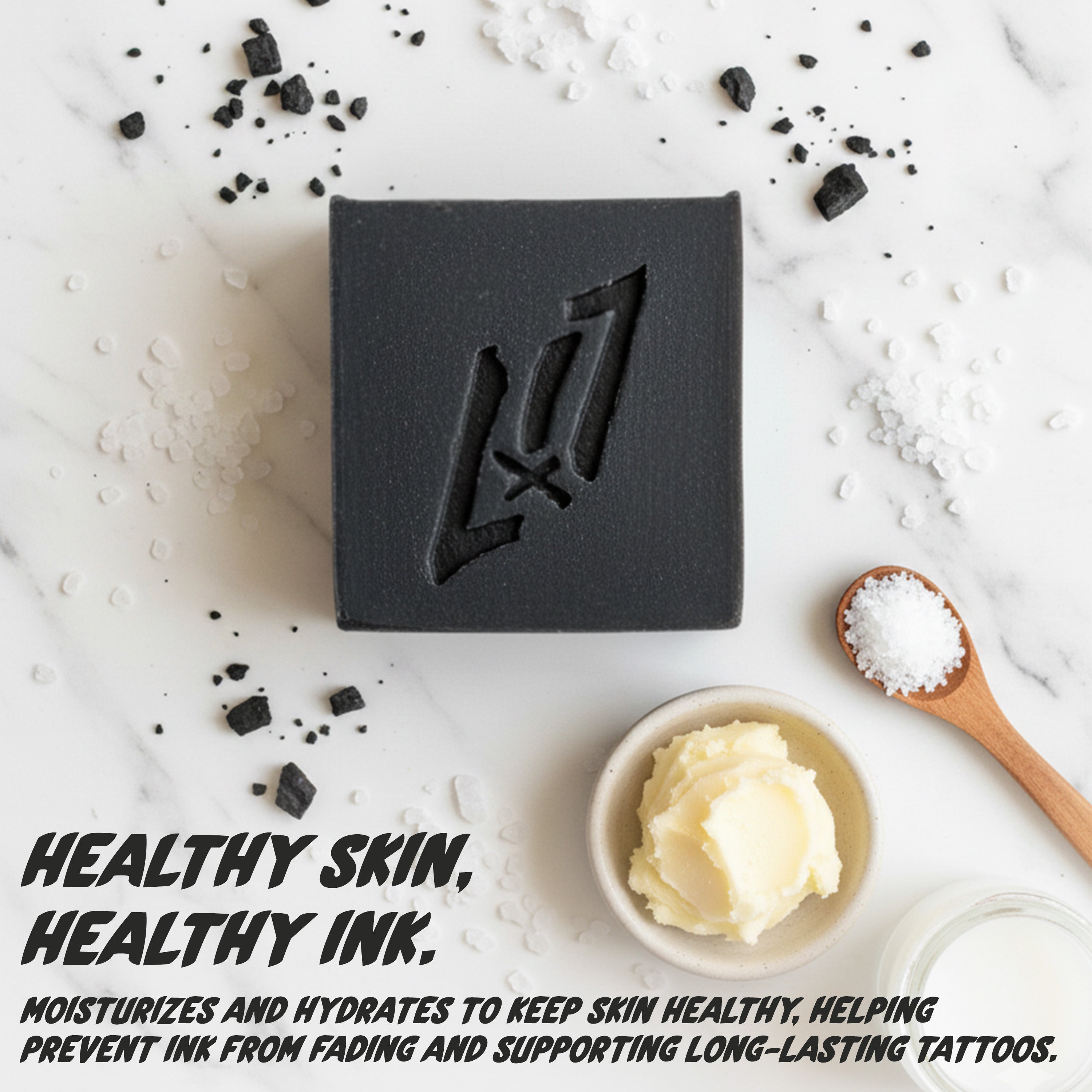 Day 50+ Bar (Exfoliate + Revive) – Soap for Healed Tattoo Vibrancy