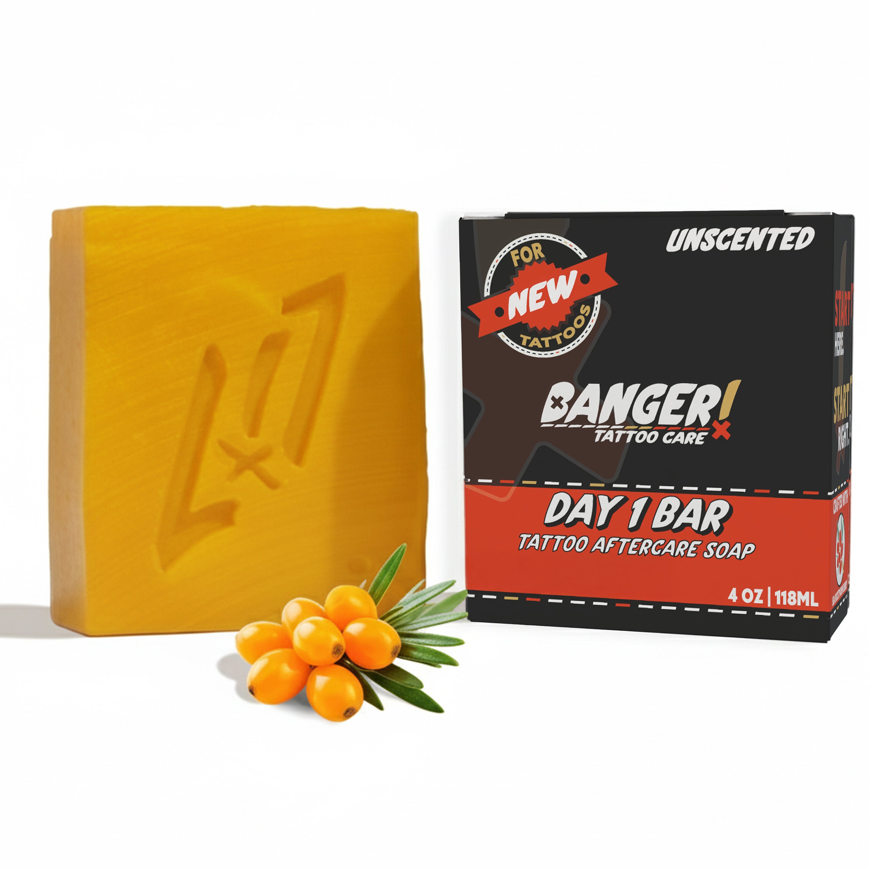 Day 1 Bar – Soothing Tattoo Aftercare Soap