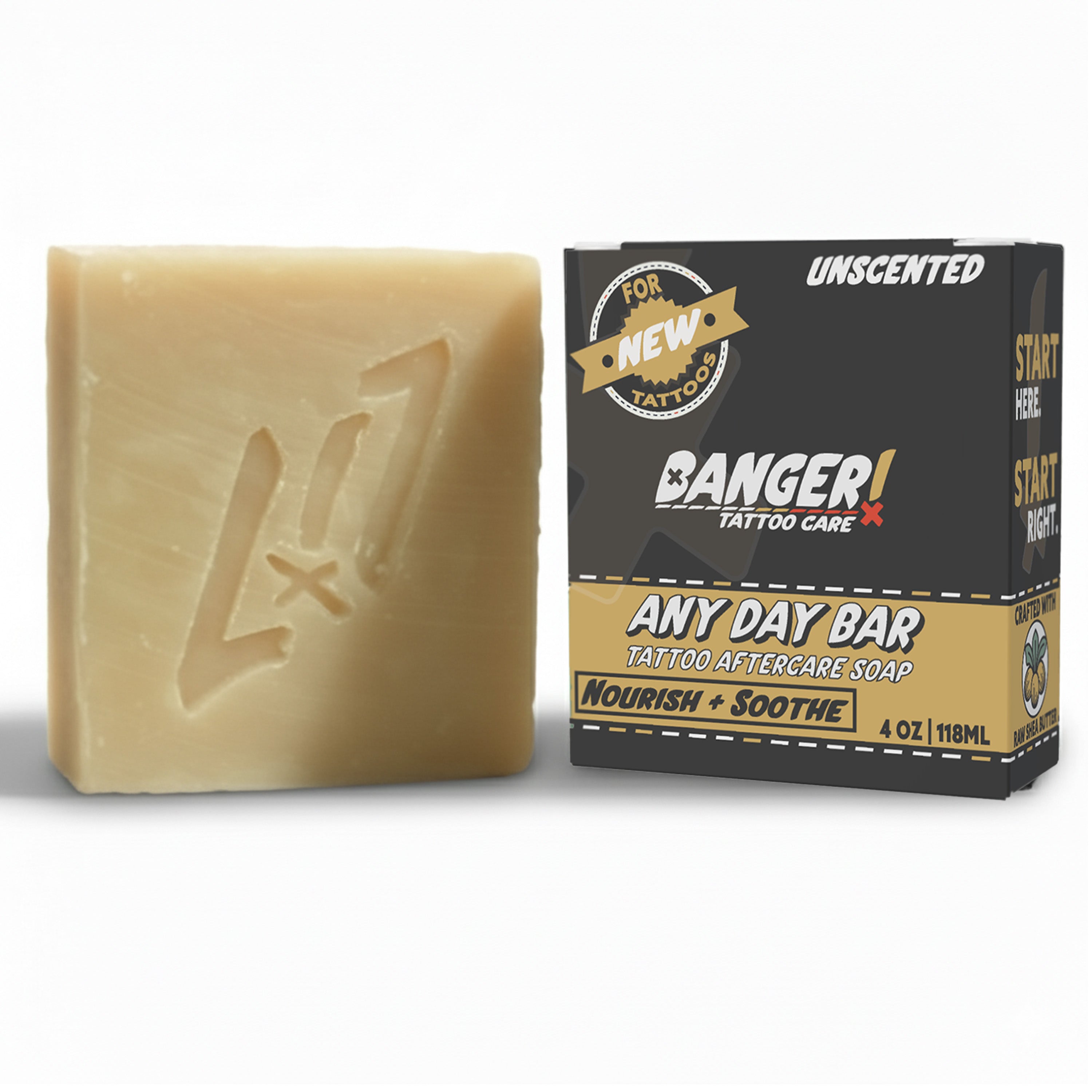 Any Day Bar (Nourish + Soothe) – Shea Butter Soap for Sensitive Skin