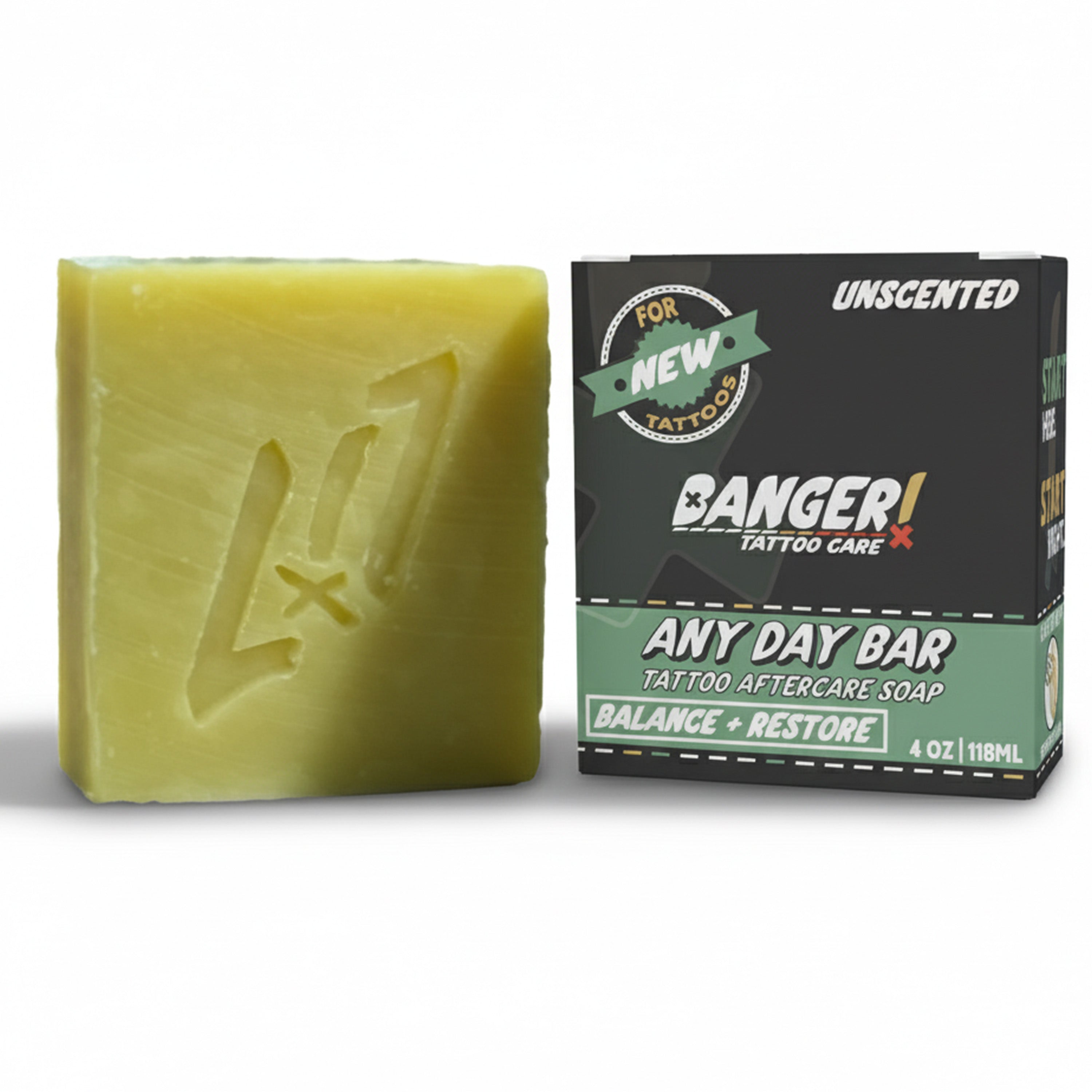 Any Day Bar (Balance + Restore) – Daily Hydrating Tattoo Soap