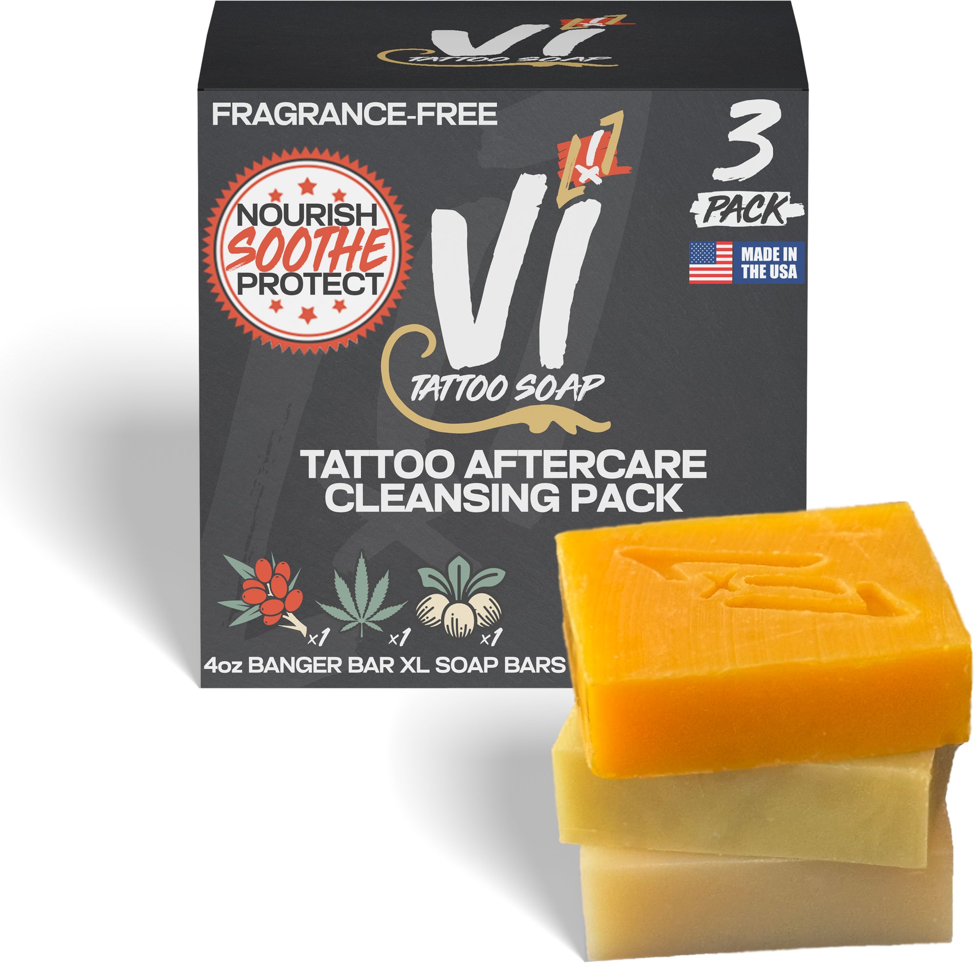 Tattoo Aftercare Cleansing Pack (3 Pack)