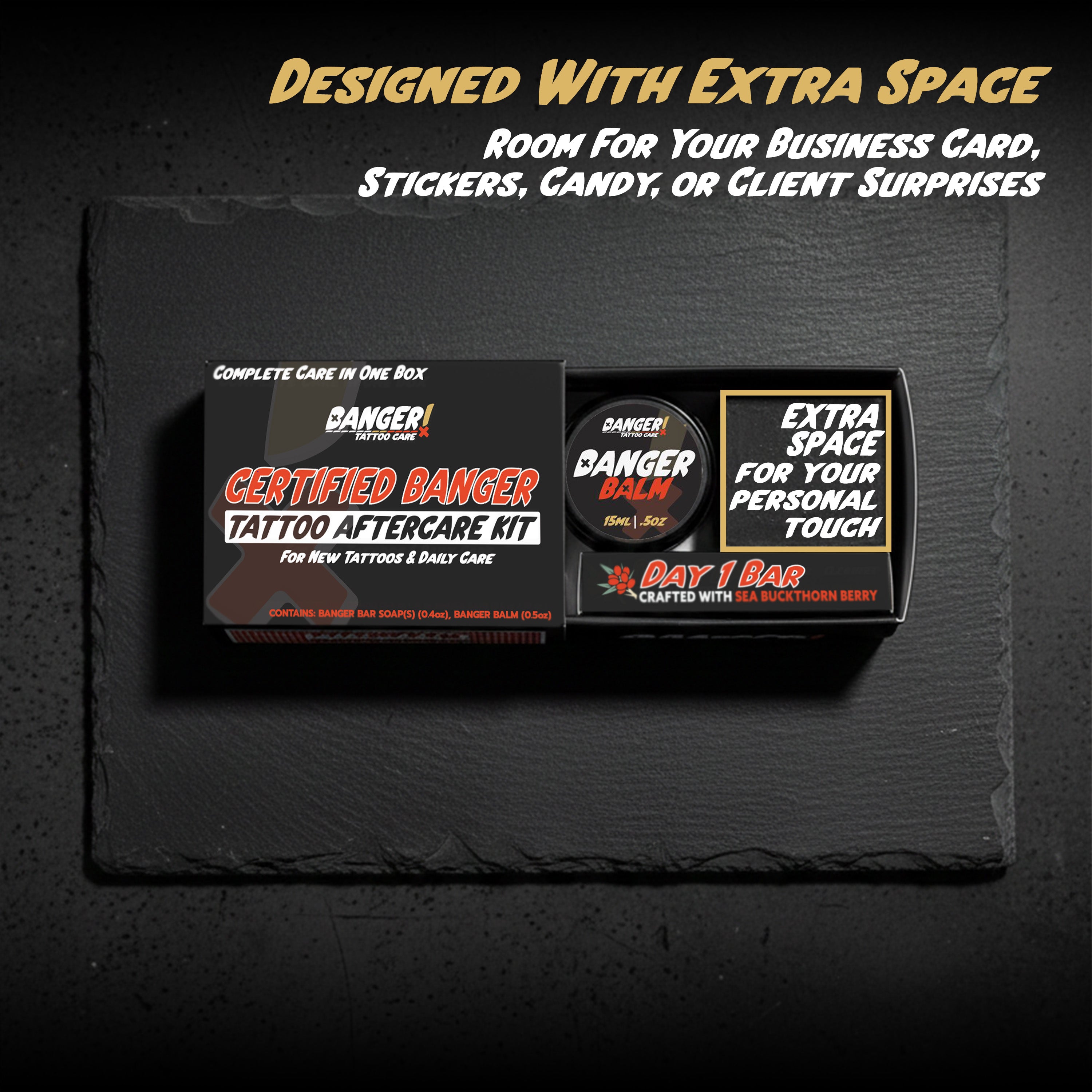 Certified Banger Tattoo Aftercare Kit - 12 Pack (Artist Starter Pack)