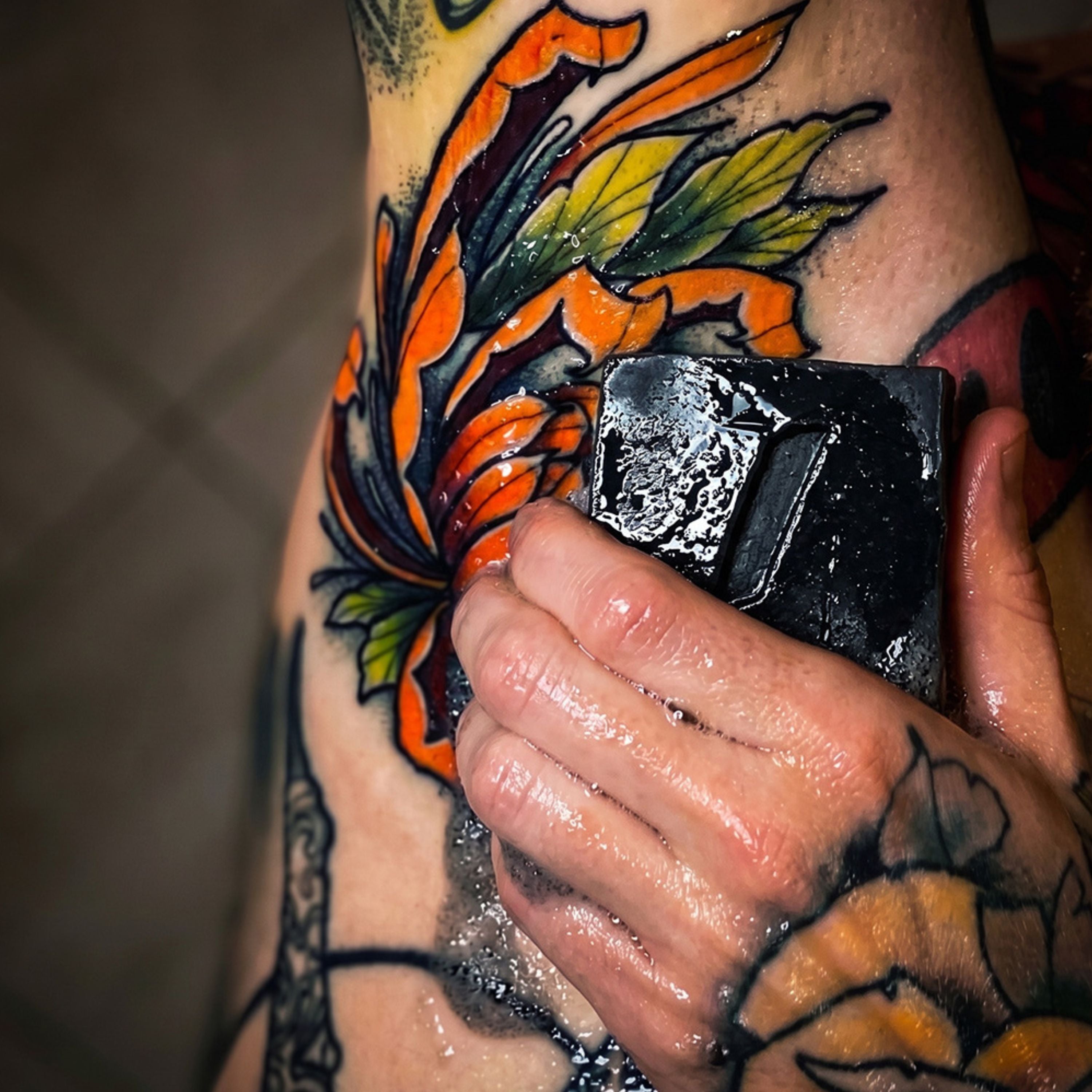 Day 50+ Exfoliating Bar — Tattoo Maintenance Soap for Healed Ink