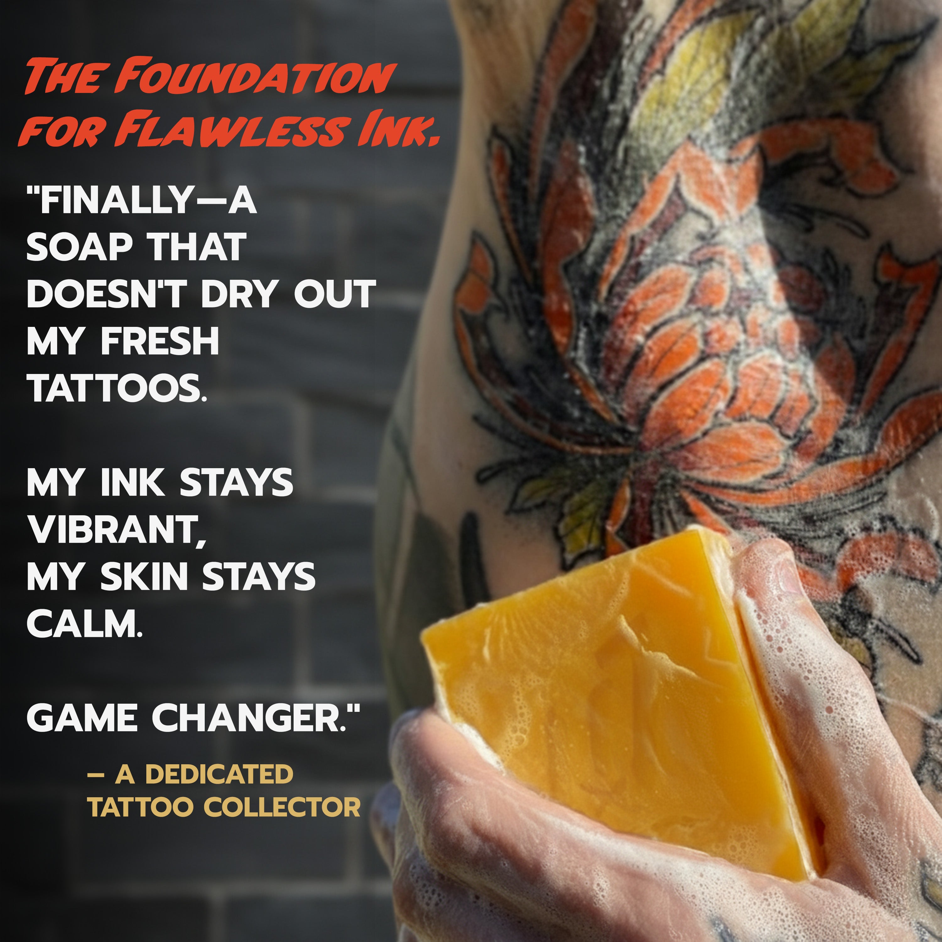 Day 1 Bar – Soothing Tattoo Aftercare Soap